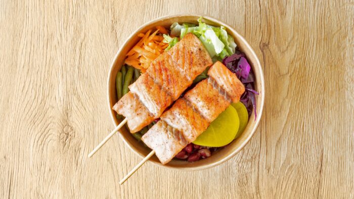 C4 Saumon teriyaki